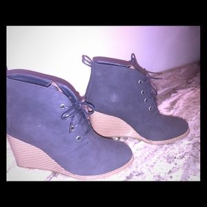Nautica Waterline Wedge Ankle Boots
